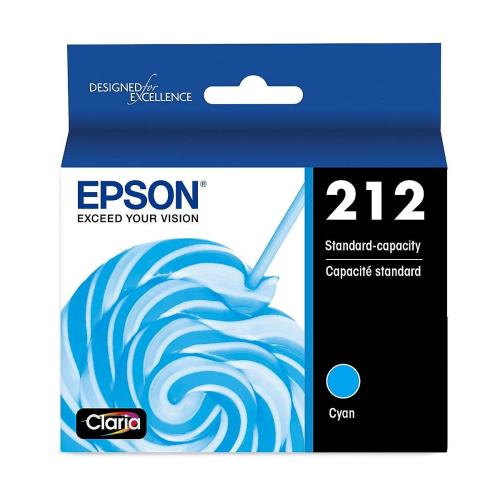 Absolute Toner Epson 212 Cyan Genuine OEM Ink Cartridge - T212220S Original Epson Cartridges