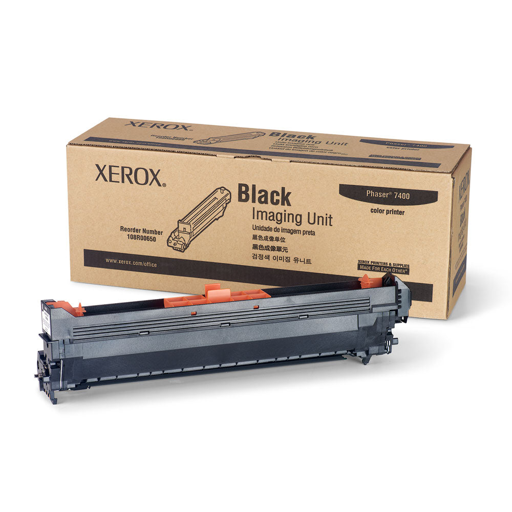 Absolute Toner Genuine XEROX 108R00650 Black Imaging Unit For Phaser 7400 Laser Printer Original Xerox Cartridges