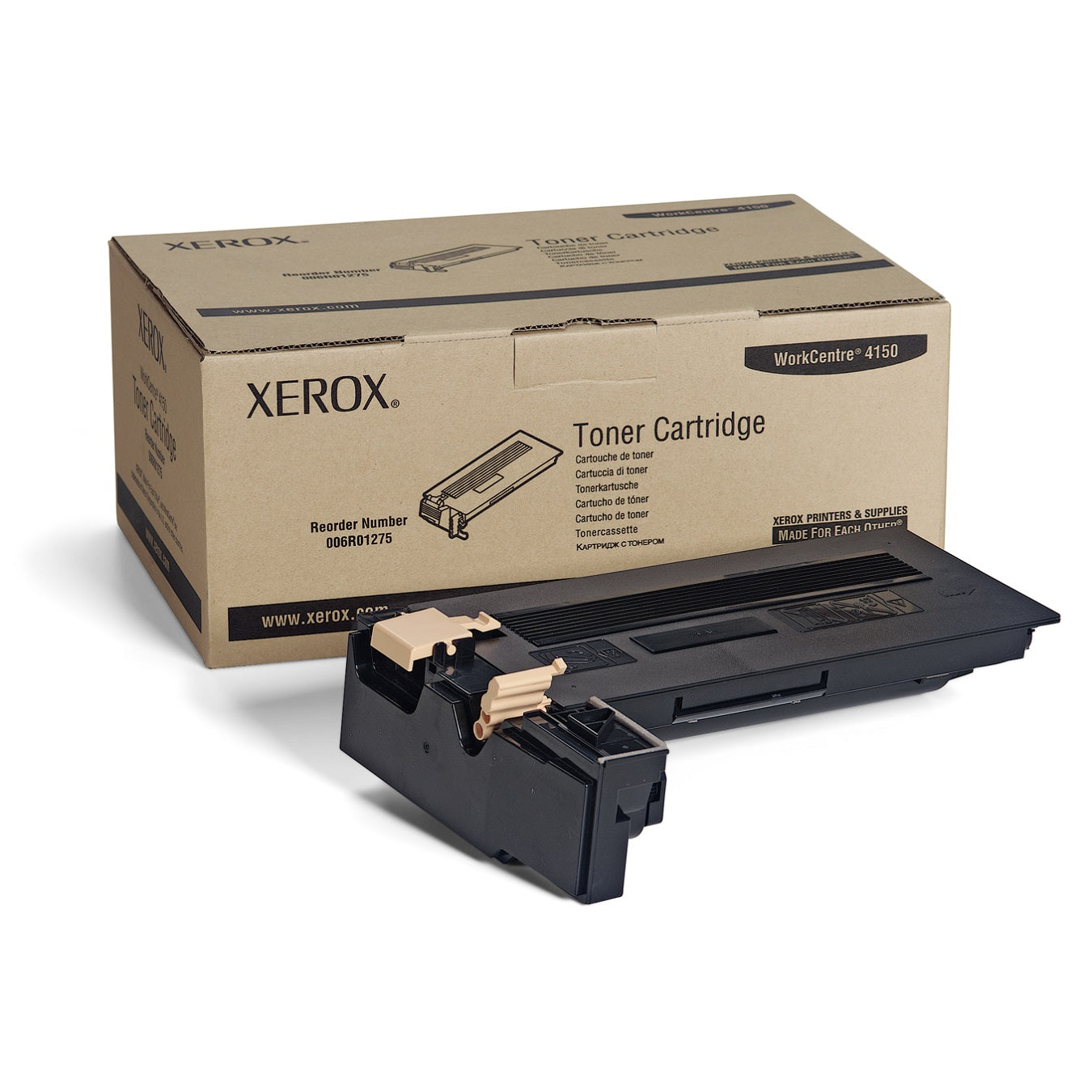 Absolute Toner Genuine Xerox 006R01275 Black Toner Cartridge For WorkCentre 4150 Original Xerox Cartridges
