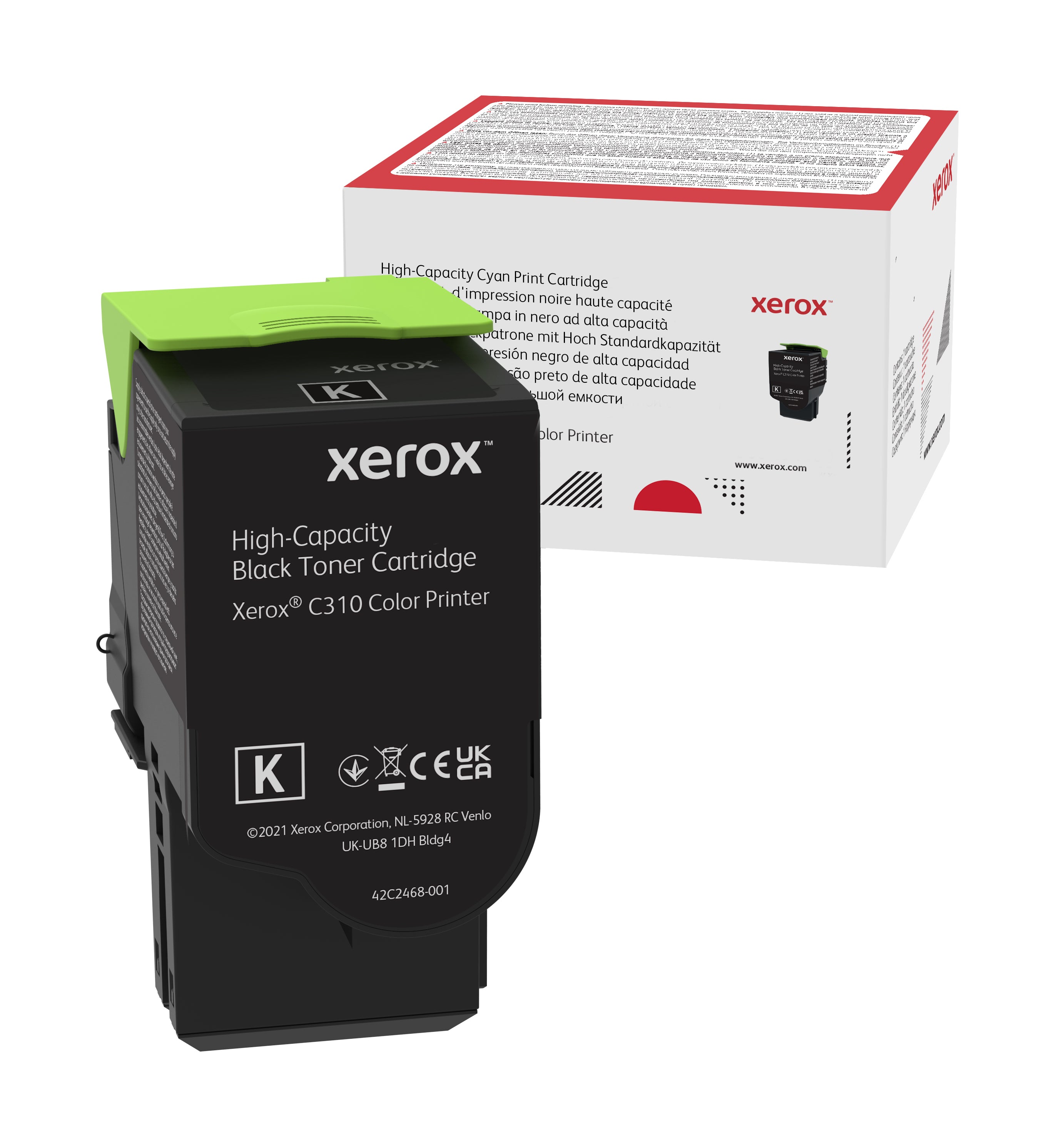 Absolute Toner Genuine Xerox 006R04364 High Capacity Black Toner Cartridge For C310/C315 Color Printer Original Xerox Cartridges