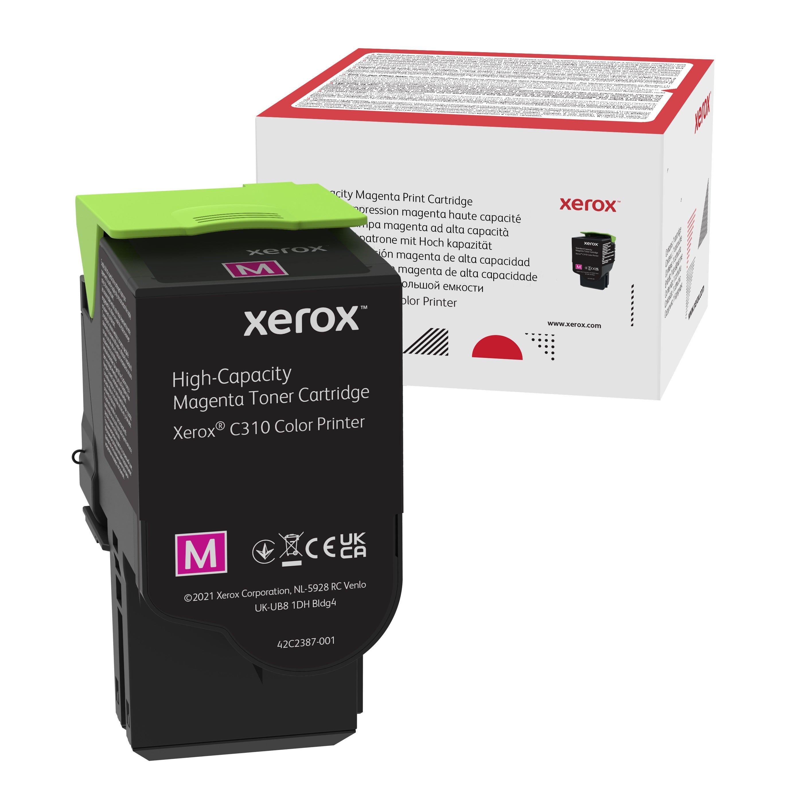 Absolute Toner Genuine Xerox 006R04366 High Capacity Magenta Toner Cartridge For C310/C315 Color Printer Original Xerox Cartridges