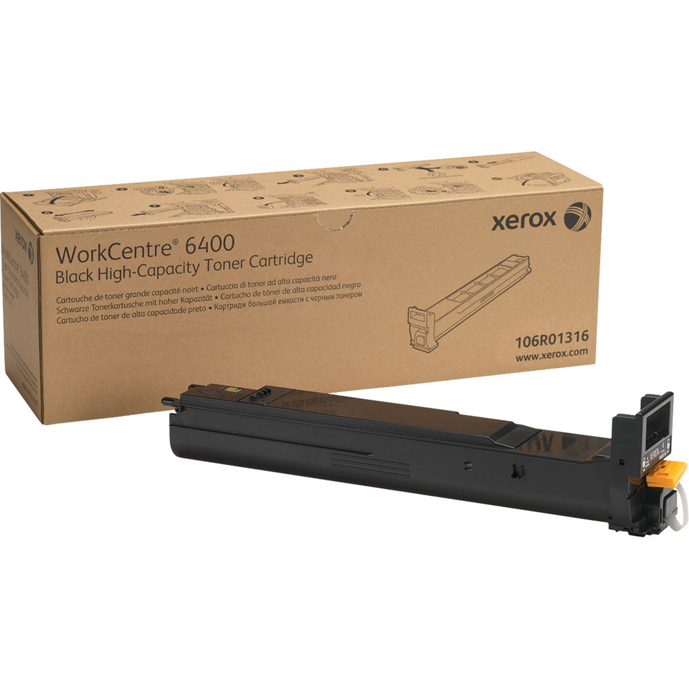 Absolute Toner Genuine Xerox 106R01316 Black High Yield Toner Cartridge For WorkCentre 6400 Original Xerox Cartridges