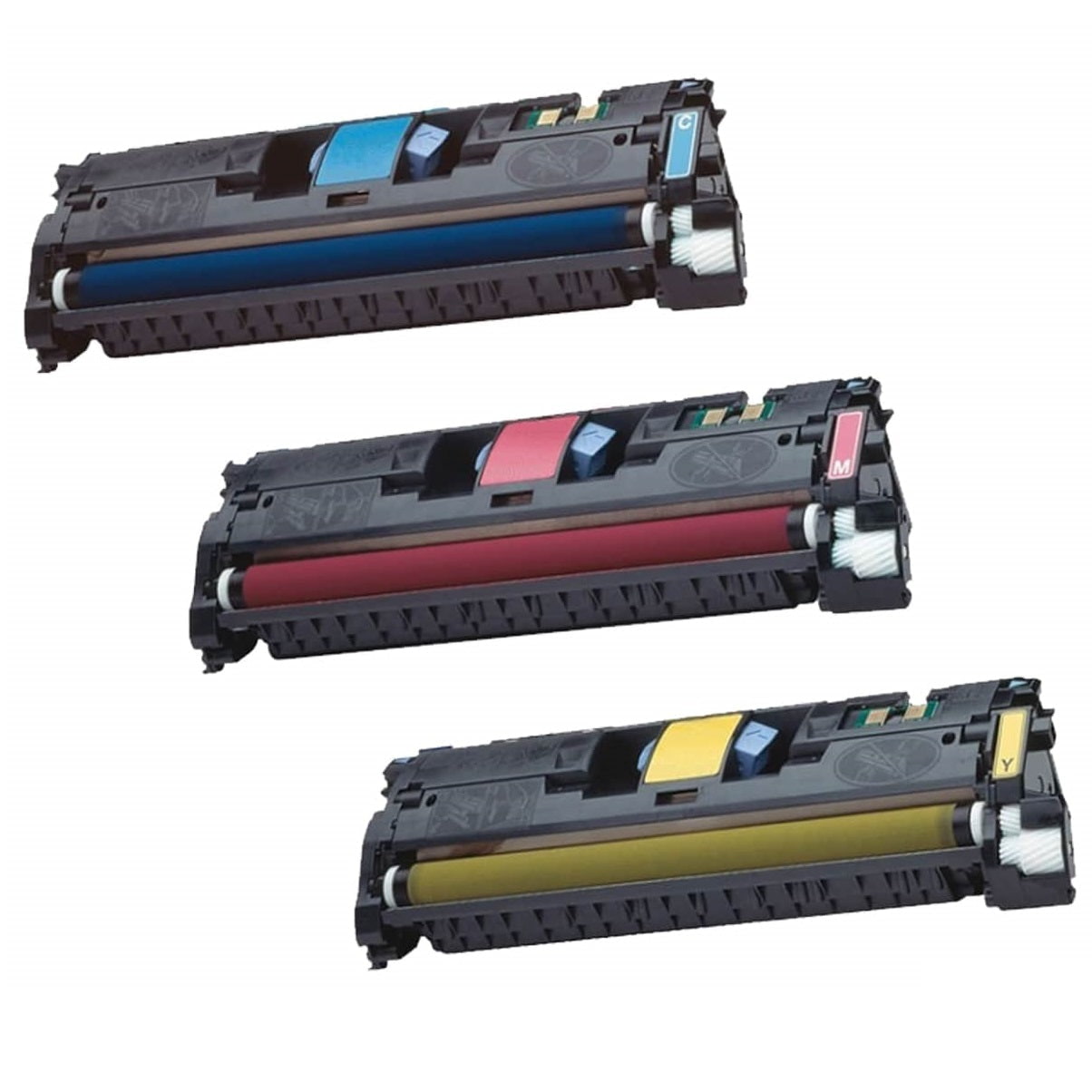 Absolute Toner AbsoluteToner 3 Toner Laser Cartridge Compatible With HP 121A Color Combo (Cyan, Magenta, Yellow) HP Toner Cartridges