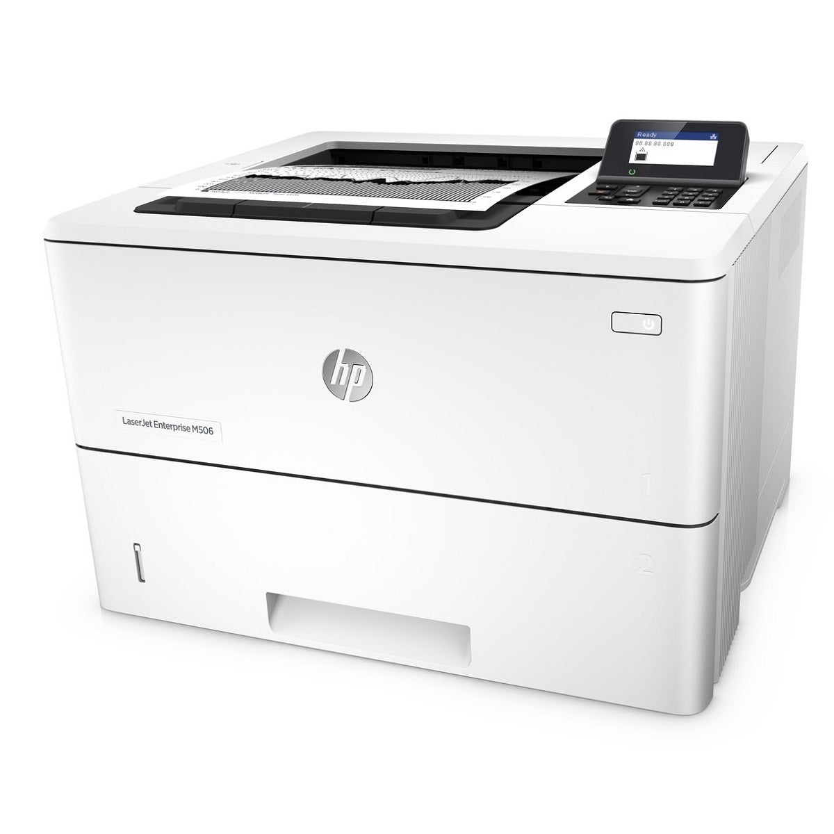 Absolute Toner HP LaserJet Enterprise M506 Monochrome Laser Printer, For Office, Home Use | 4-Line Display With Keypad Showroom Monochrome Copiers