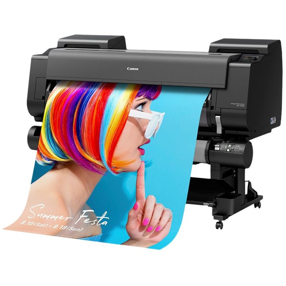 Absolute Toner $149.85/Month Canon imagePROGRAF GP-4000 44" Large Format Printer Large Format Printers
