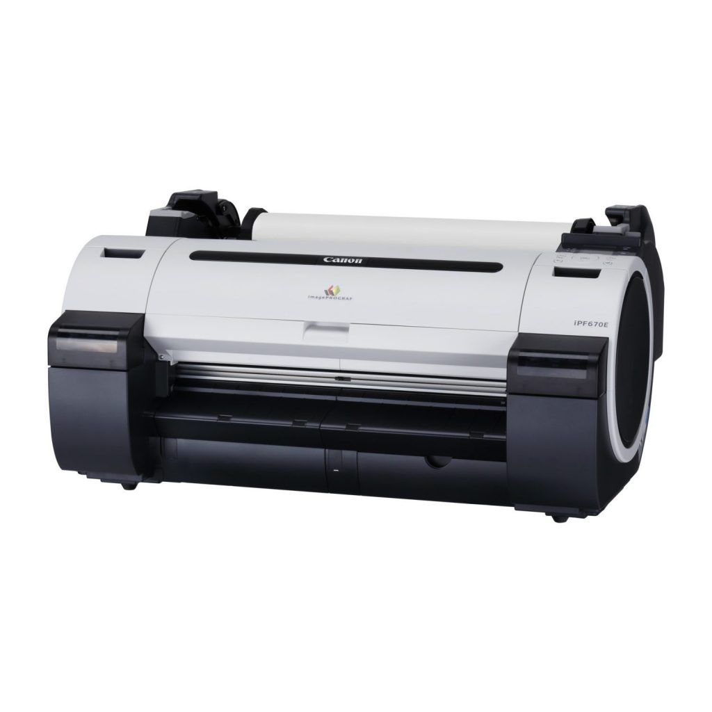 Absolute Toner 24" Canon ImagePROGRAF iPF670E Graphic Color Large Format Printer Large Format Printers