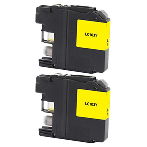 Absolute Toner Compatible Brother LC103Y High Yield Yellow Ink Cartridge | Absolute Toner Brother Ink Cartridges