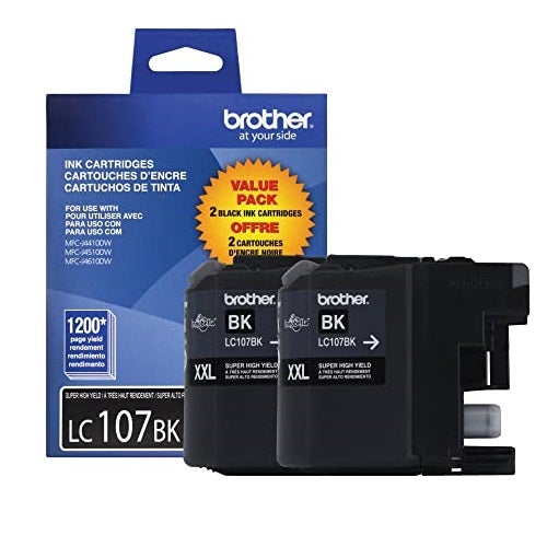 Absolute Toner Brother LC1072PKS Super High Yield Black Genuine OEM Ink Cartridges Original Brother Cartridges