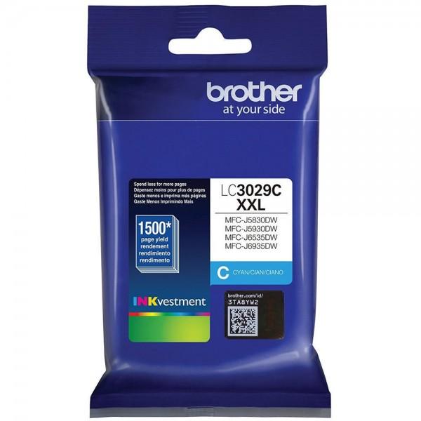 Absolute Toner Brother Genuine OEM LC3029CS Super High Yield Ink Cartridge - Cyan Original Brother Cartridges