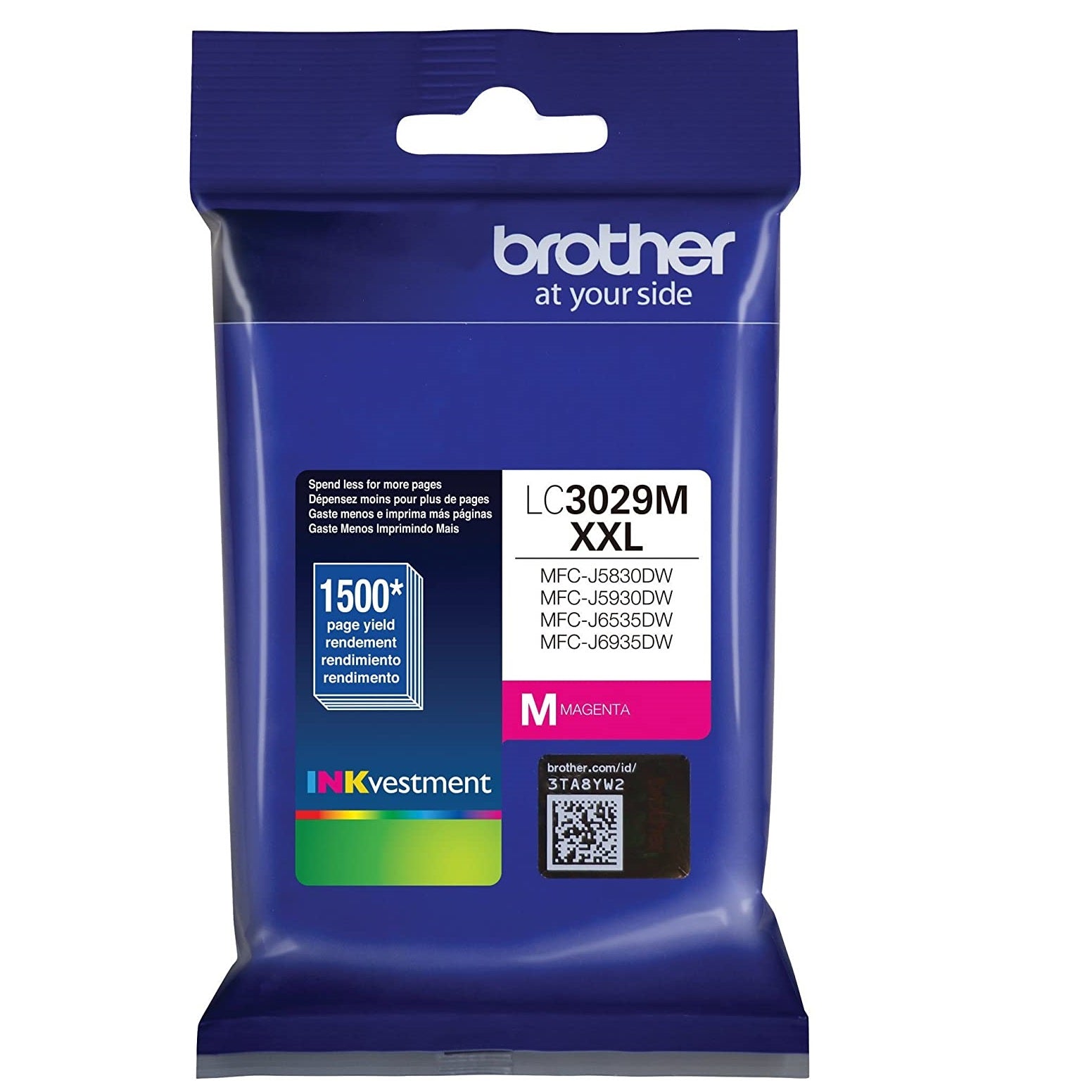 Absolute Toner Brother LC3029M Super High Yield Magenta Genuine OEM Ink Cartridge Original Brother Cartridges