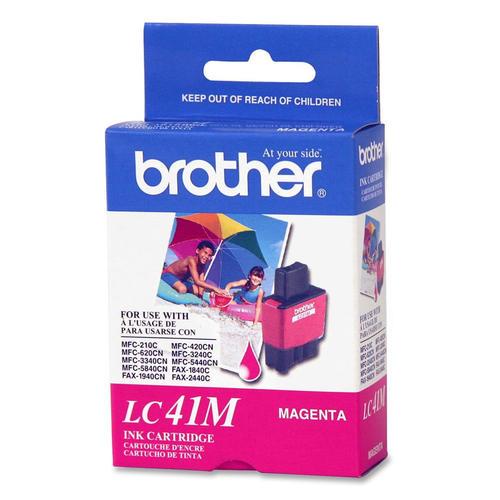 Absolute Toner Brother LC41M Original Genuine OEM Magenta Ink Cartridge | Absolute Toner Original Brother Cartridge