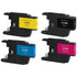Absolute Toner Absolute Toner Compatible Black/Cyan/Magenta/Yellow High Yield Ink Cartridge for Brother LC75 Brother Toner Cartridges