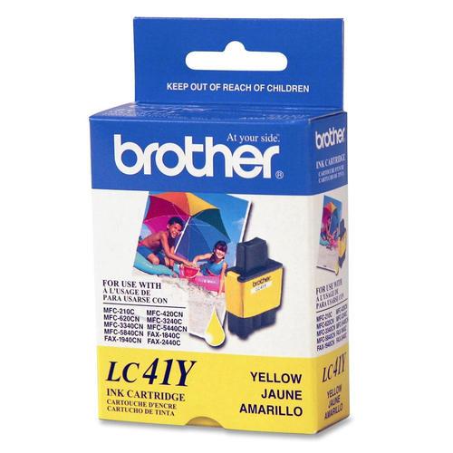 Absolute Toner Brother LC41YL Original Genuine OEM Yellow Ink Cartridge | Absolute Toner Original Brother Cartridge