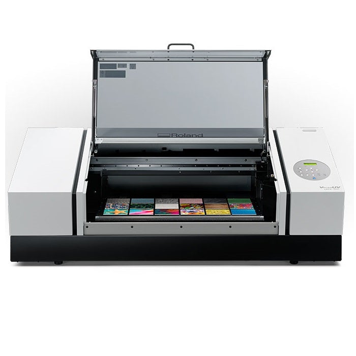 Absolute Toner $599/Month Roland LEF2-300 - VesaUV 30” 6-Colors UV Benchtop Flatbed Printer with Free RotaryRack W/Optional Primer Other Machines