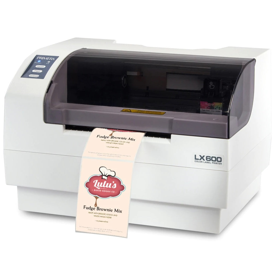 Absolute Toner Copy of $49/Month Primera LX600 74561 Color Inkjet Label Printer, Prints Up To 5 Inches Wide Printer