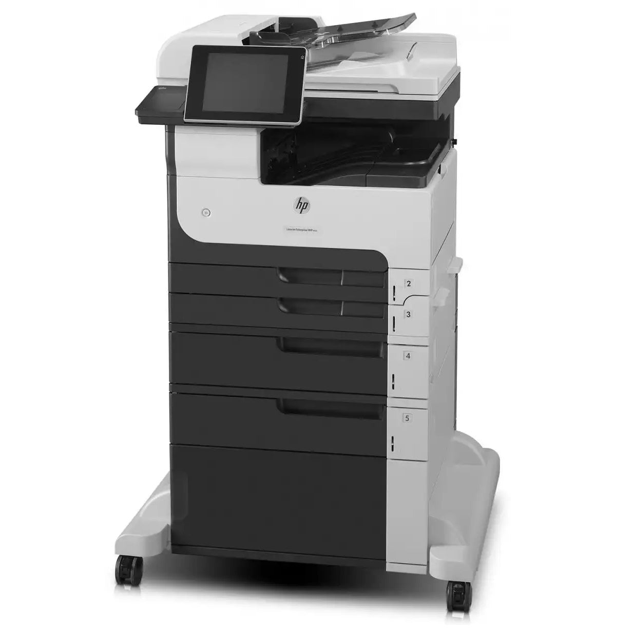 Absolute Toner $45/Month HP LaserJet Enterprise MFP M725f Monochrome Multifunction Laser Printer, Copier, Scanner 11x17 For Office Showroom Monochrome Copiers
