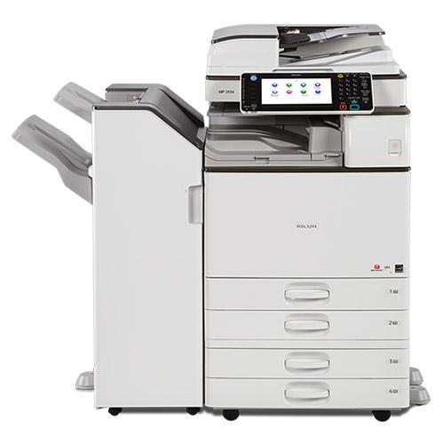 Absolute Toner $67/Month Ricoh MP C3003 Color Copier Scanner Laser Printer Stapler 11x17 12x18 - Only 35k Pages Printed Showroom Color Copiers