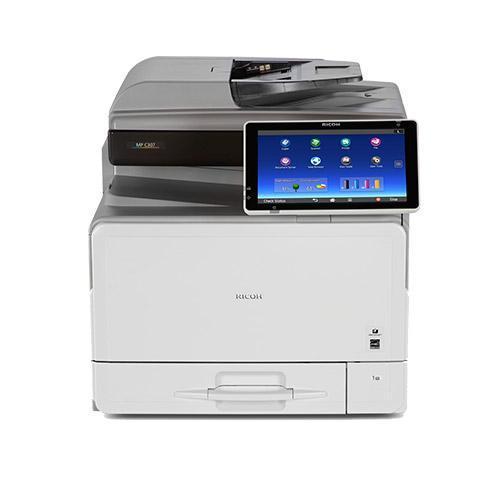 Absolute Toner Ricoh MP C307 Color Laser Multifunction HIGH QUALITY FAST Printer - SUPER LOW COUNT LIKE NEW Office Copiers In Warehouse