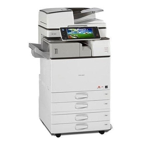 Absolute Toner $109/Month Ricoh MP 5054 Black and White Laser Multifunction Printer Copier Scanner With Finisher Office Copiers In Warehouse