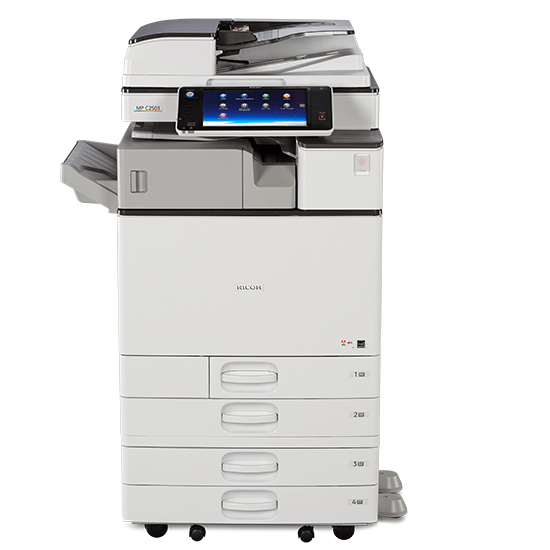 Absolute Toner Ricoh MP C3003 Color Laser Multifunction Printer Copier Scanner (11X17, 12x18) For Office Showroom Color Copiers