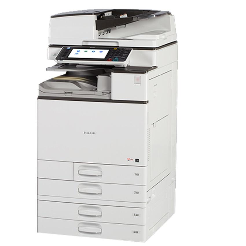 Absolute Toner Ricoh MP C4503 (LOW METER ONLY 385 PAGES) Color Laser Multifunction Copier Printer Scanner with ALL-INCLUSIVE Program - $95/Month Showroom Monochrome Copiers