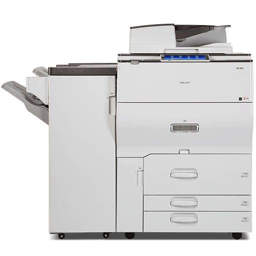 Absolute Toner $125/Month Ricoh MP C6503 65PPM Production level WITH BOOKLET MAKER Colour Multifunction Photocopier Printer, 11x17 12x18 Showroom Color Copier