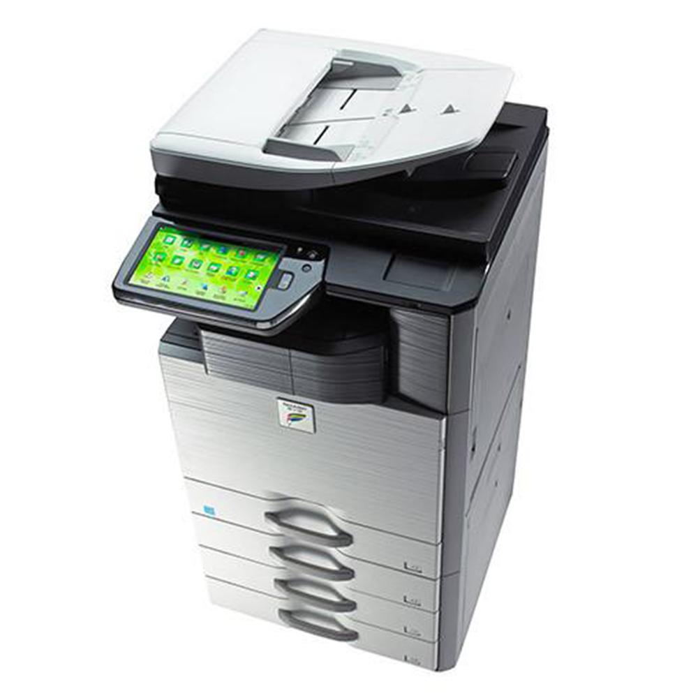 Absolute Toner $29/month Pre-owned Sharp MX-2610N 2610 Color Copier Scanner Printer Scan 2 email Fax 11x17 USB Office Copiers In Warehouse