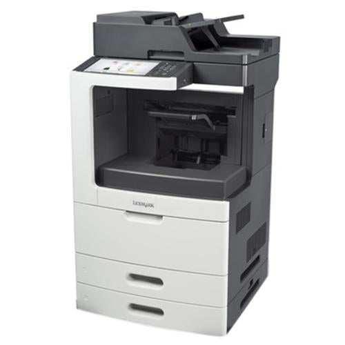 Absolute Toner Lexmark MX810de Black & White Full Size High-Speed Multifunction Laser Printer, 2 Tray + Bypass, Duplex For Office  $45/Month Showroom Monochrome Copiers