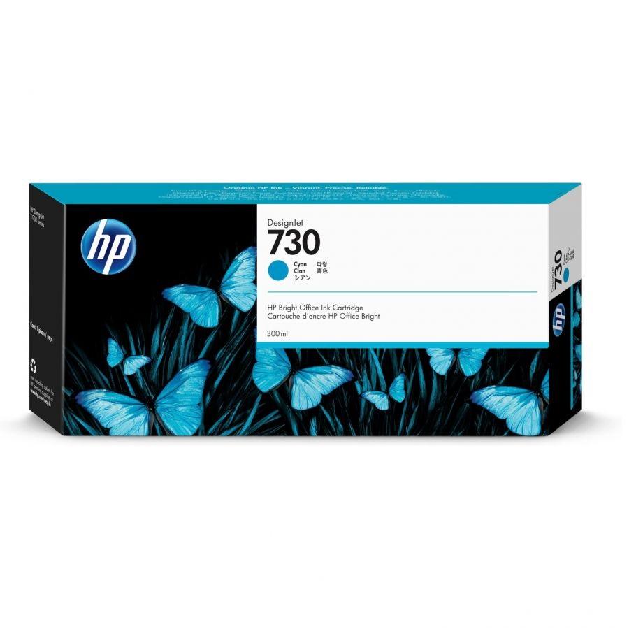 Absolute Toner HP 730 Original Genuine OEM Cyan Ink Cartridge | P2V68A HP Ink Cartridges