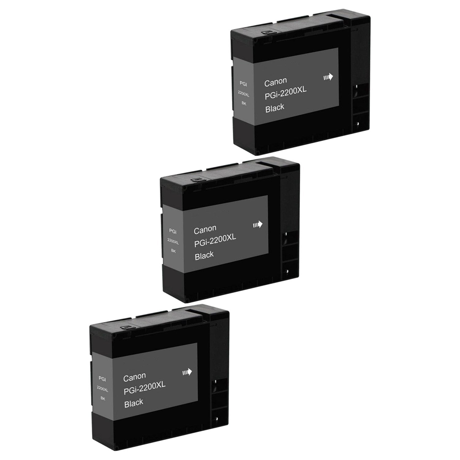 Absolute Toner Canon PGI-2200XLBK Compatible Black Pigment Ink Cartridge High Yield Canon Ink Cartridges