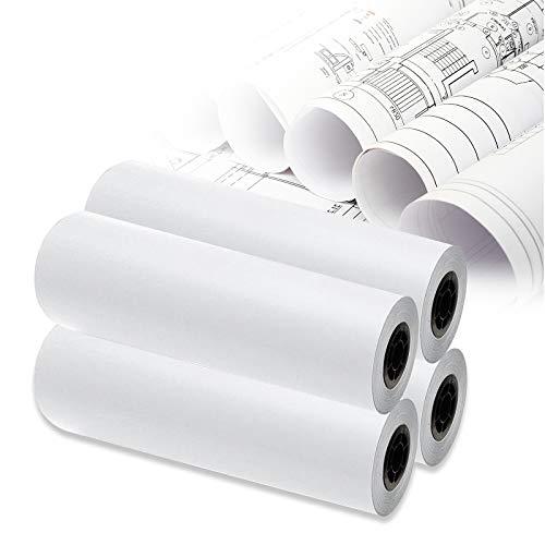 Absolute Toner Absolute Toner Wide Format  24" x 150' Plotter Printer paper Rolls Paper