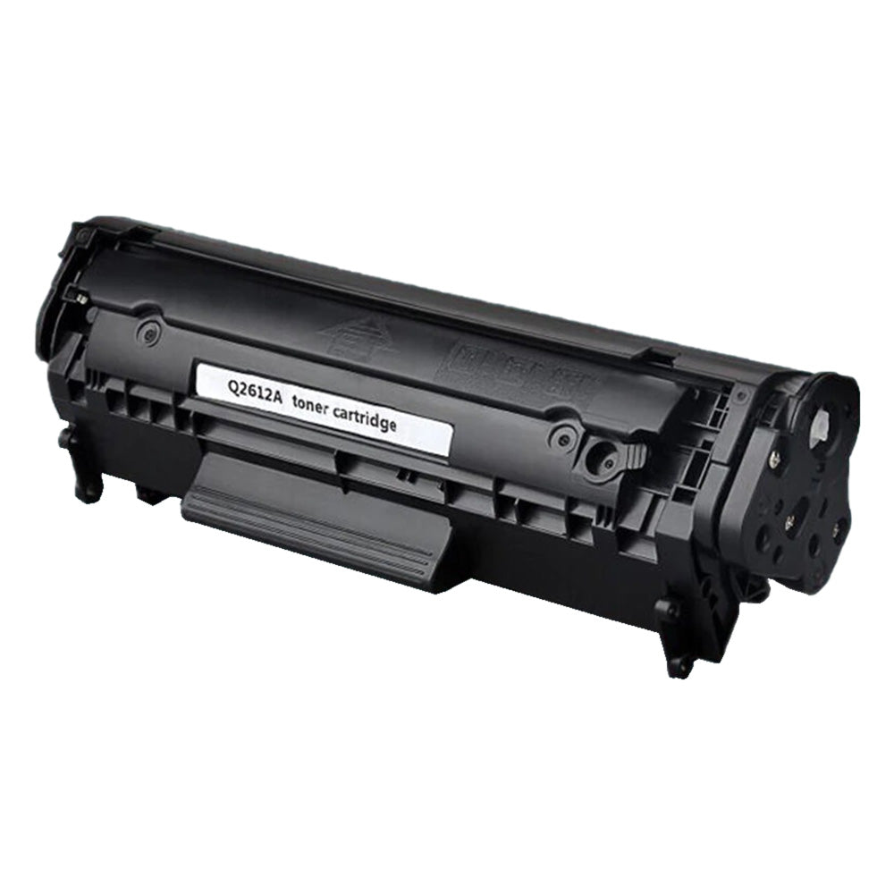 AbsoluteToner Toner Laser Cartridge Compatible With HP 12A (Q2612A) Black
