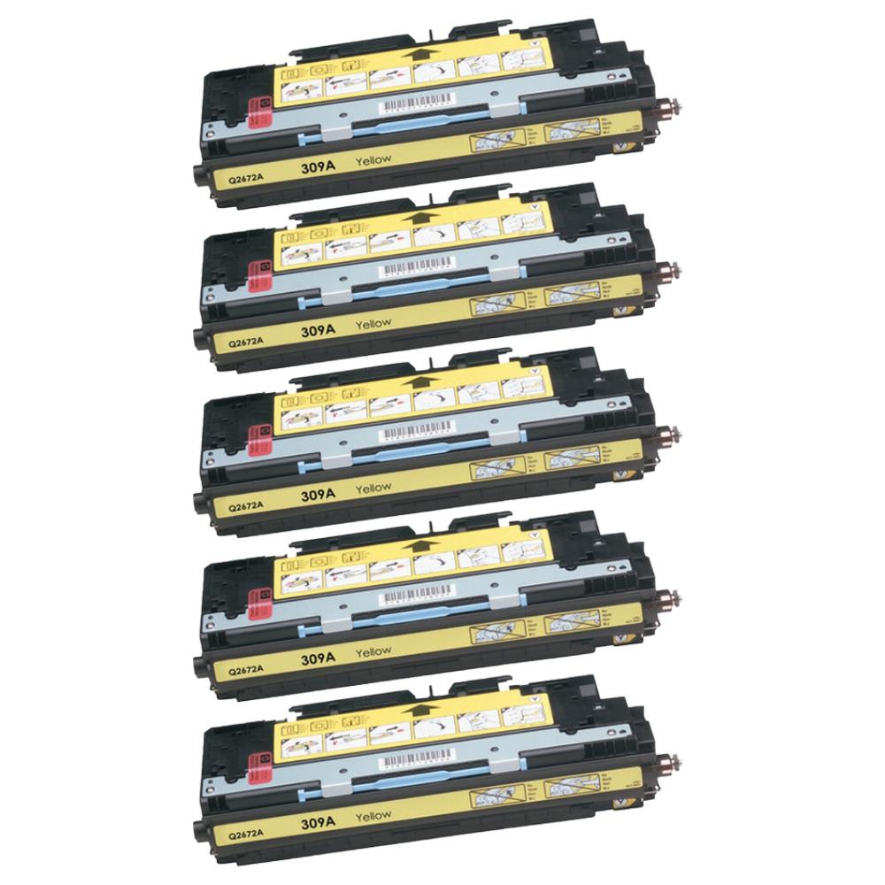 Absolute Toner Compatible HP 309A Q2672A Yellow Toner Cartridge by Absolute Toner HP Toner Cartridges
