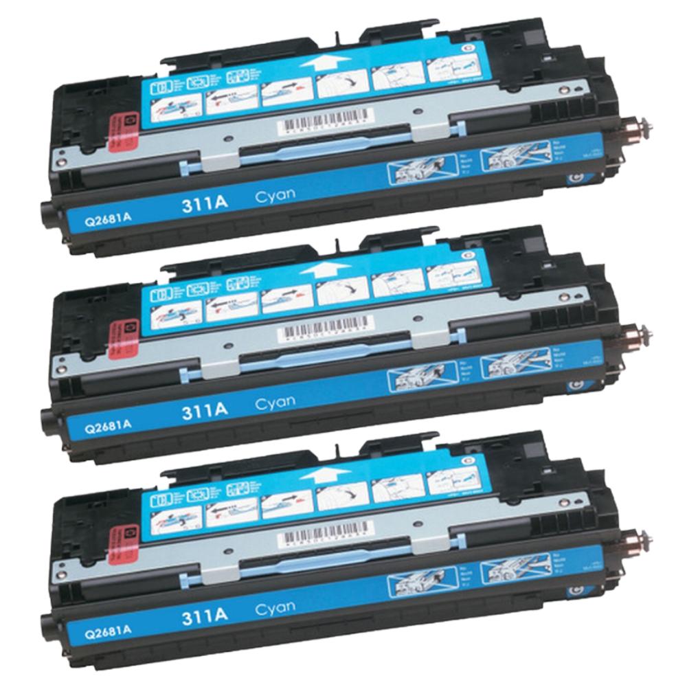 Absolute Toner Compatible HP 311A Q2681A Cyan Toner Cartridge HP Toner Cartridges