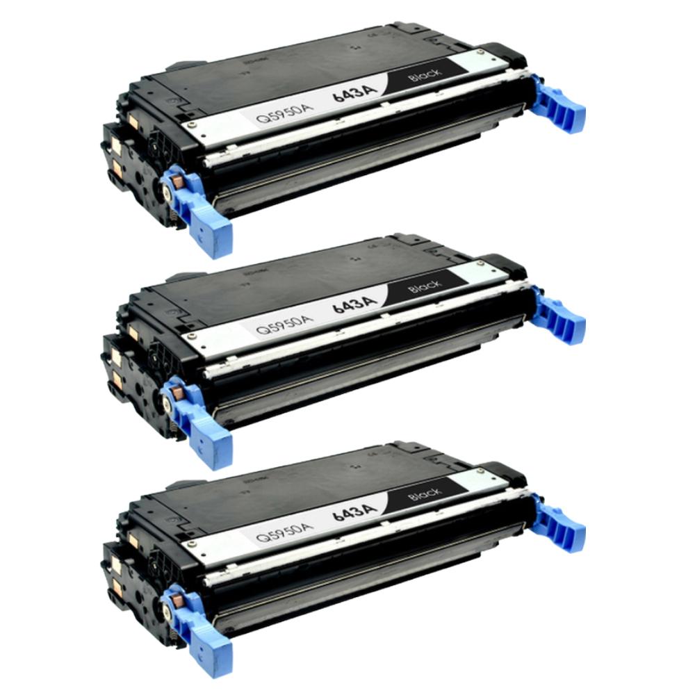 Absolute Toner Compatible HP 643A Q5950A Black toner Cartridge by Absolute Toner HP Toner Cartridges