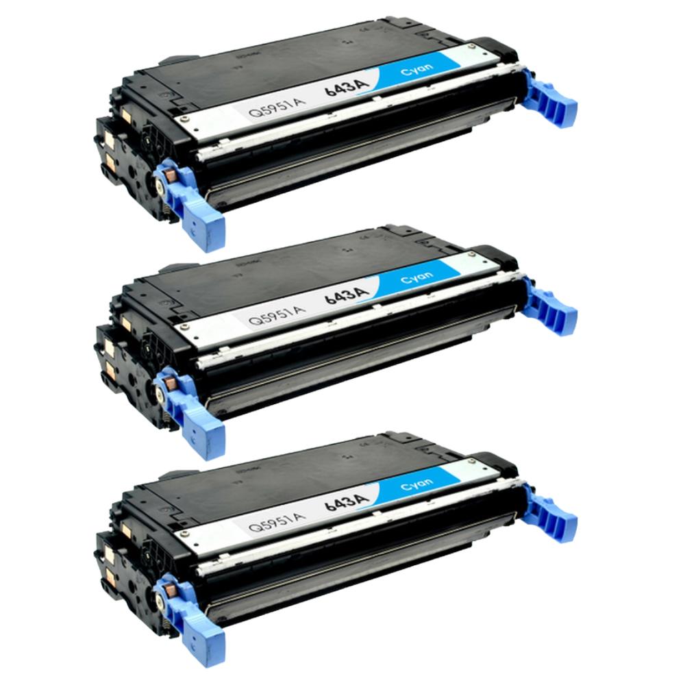 Absolute Toner Compatible Q5951A HP 643A Cyan Ink Cartridge | Absolute Toner HP Toner Cartridges