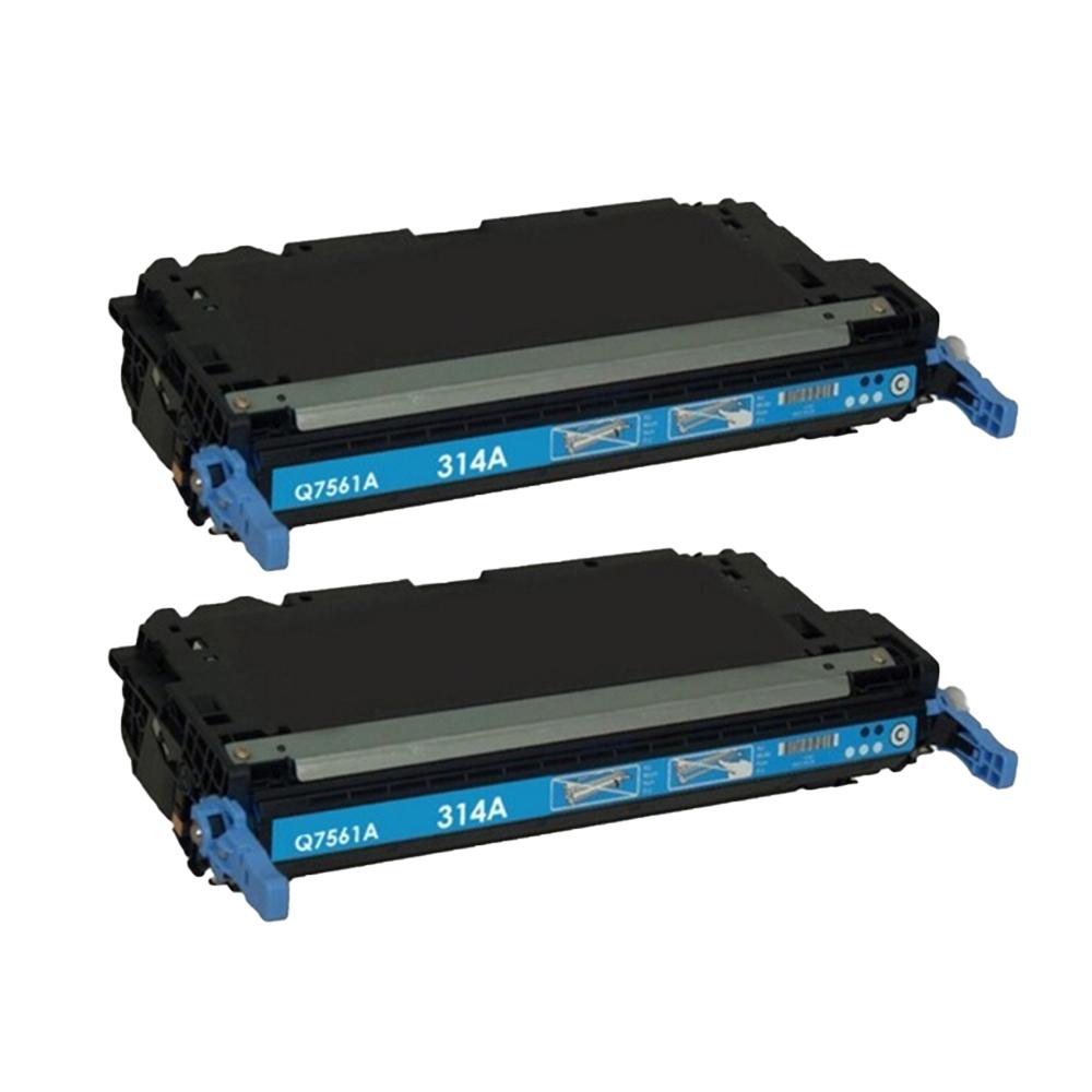 Absolute Toner Compatible Q7561A HP 314A Cyan Toner Cartridge | Absolute Toner HP Toner Cartridges