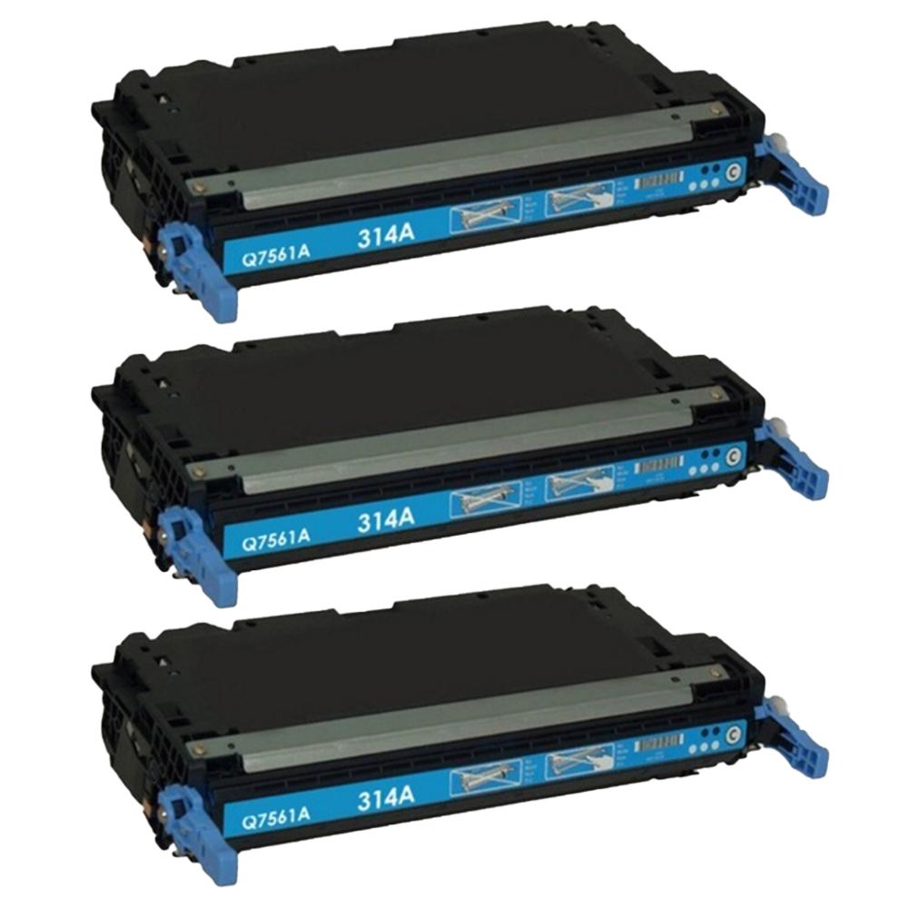 Absolute Toner Compatible Q7561A HP 314A Cyan Toner Cartridge | Absolute Toner HP Toner Cartridges