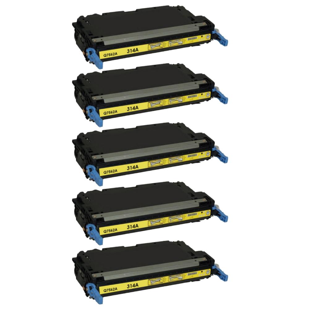 Absolute Toner Compatible Q7562A HP 314A Yellow Toner Cartridge | Absolute Toner HP Toner Cartridges
