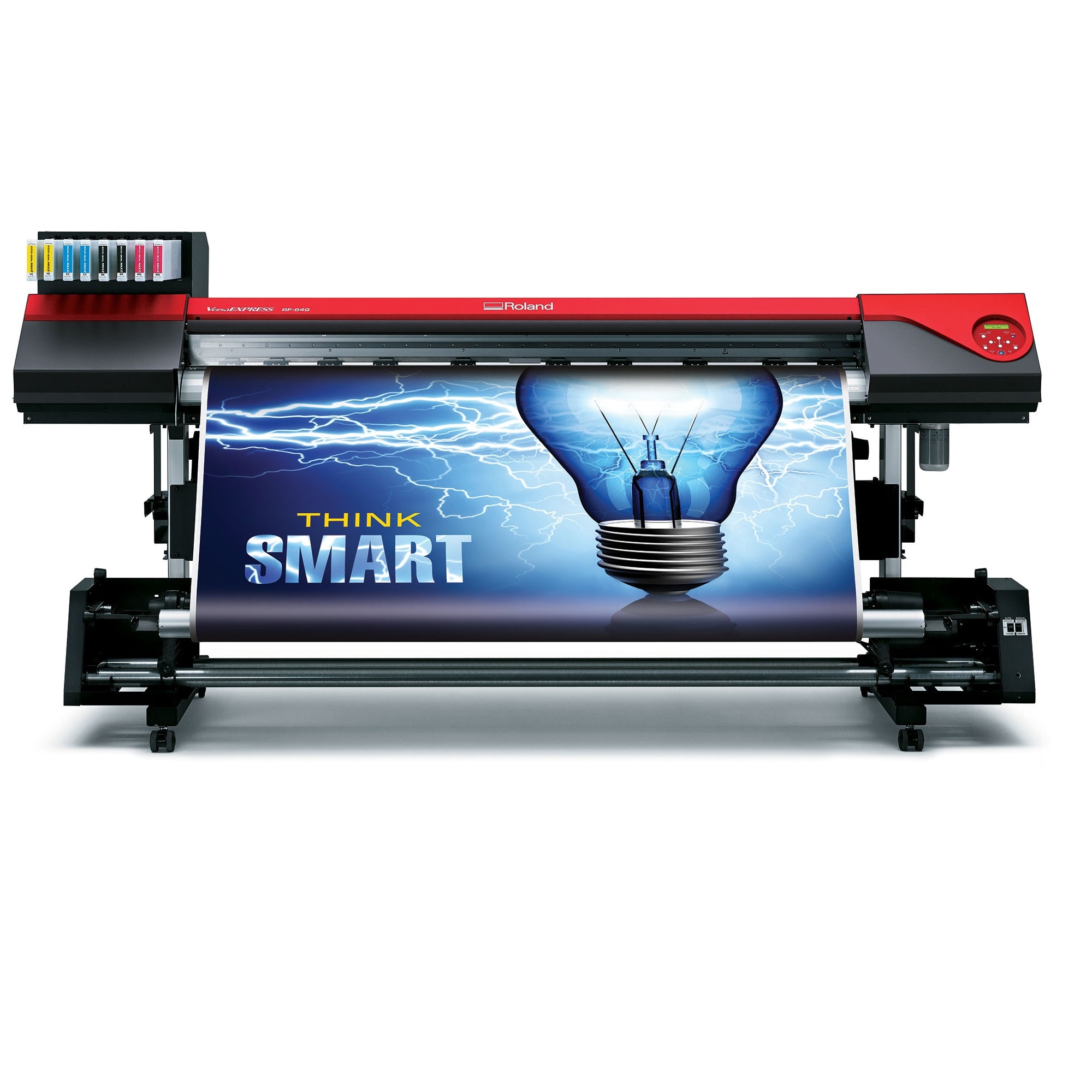 Absolute Toner ROLAND SOLJET VersaEXPRESS RF-640 64" Eco-Solvent 8-Color High-Quality Large Format Inkjet Printer Large Format Printer