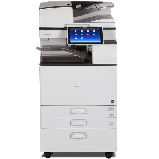 Absolute Toner $85/Month Ricoh MP 5055 Monochrome Laser Multifunction Printer Copier Scanner 11X17, 12x18 For Office Showroom Monochrome Copiers