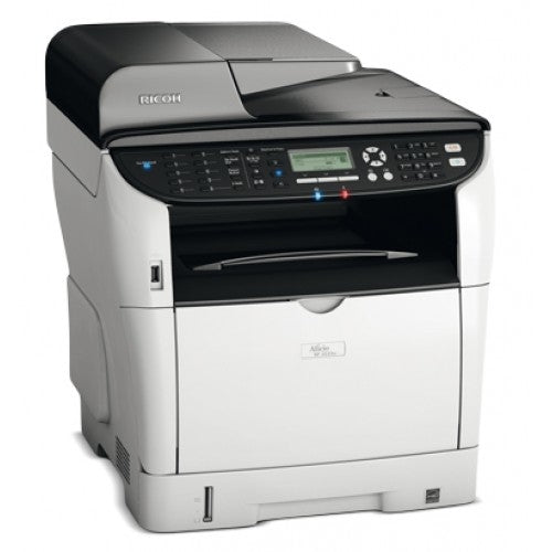 Absolute Toner $150/Month Ricoh SP-3510SF Monochrome Laser Multifunction Printer - Pre Owned Laser Printer