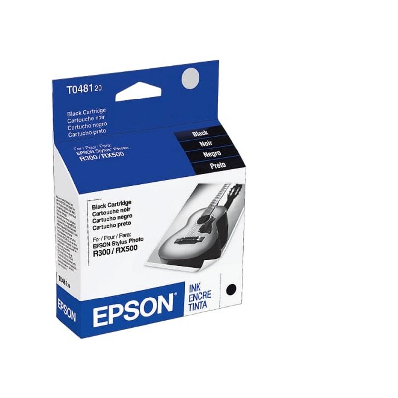 Absolute Toner Epson Original Genuine OEM Black Ink Cartridge | T048120S Original Epson Cartridge