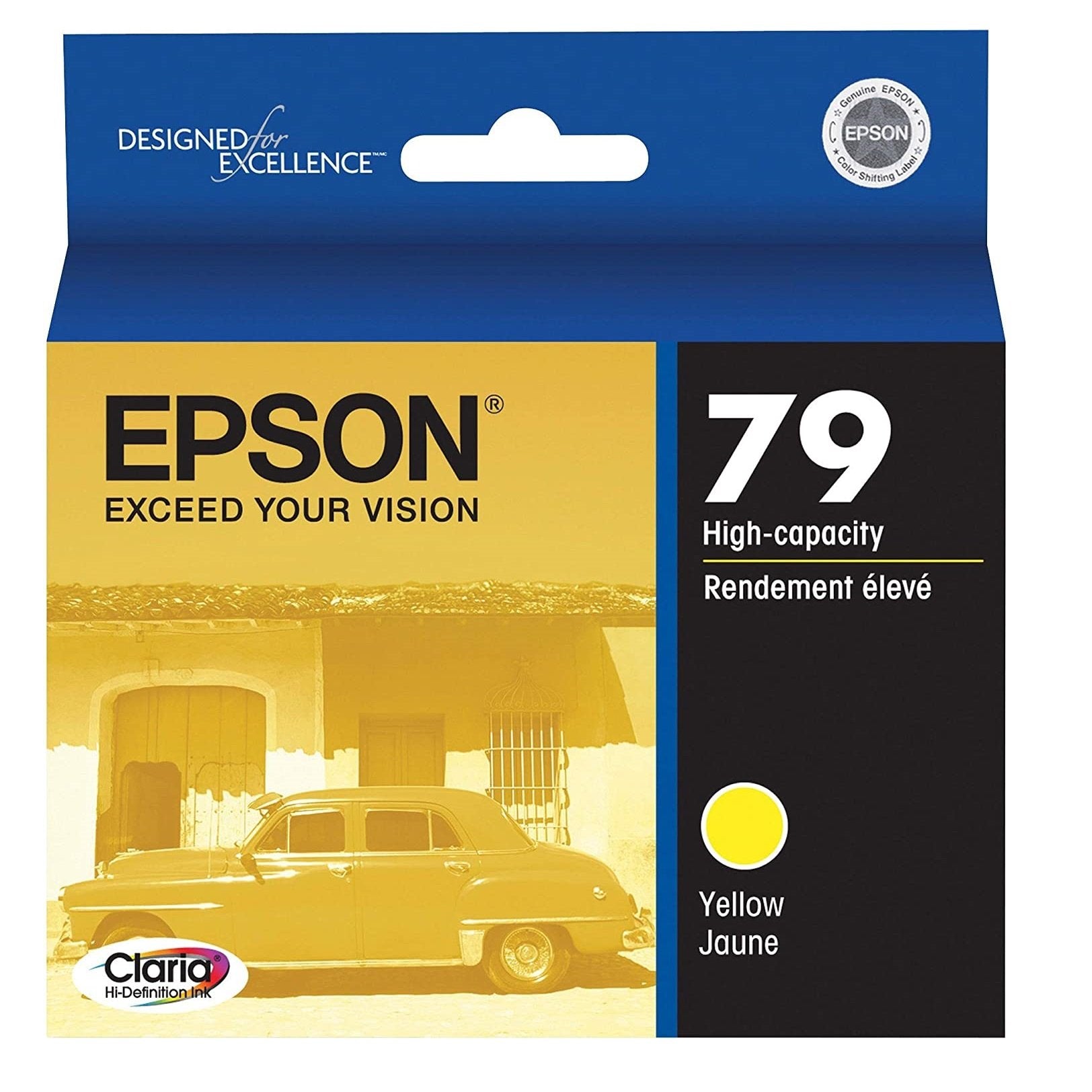 Epson 79 Original Genuine OEM Yellow High Yield Ink Cartridge | T07942