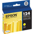 Absolute Toner Epson 124 Original Genuine OEM Durabrite Yellow Ink Cartridge | T124420S Original Epson Cartridges