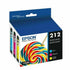 Absolute Toner Epson 212 Original Genuine OEM Durabrite Combo Ink Cartridge | T212520S Original Epson Cartridge
