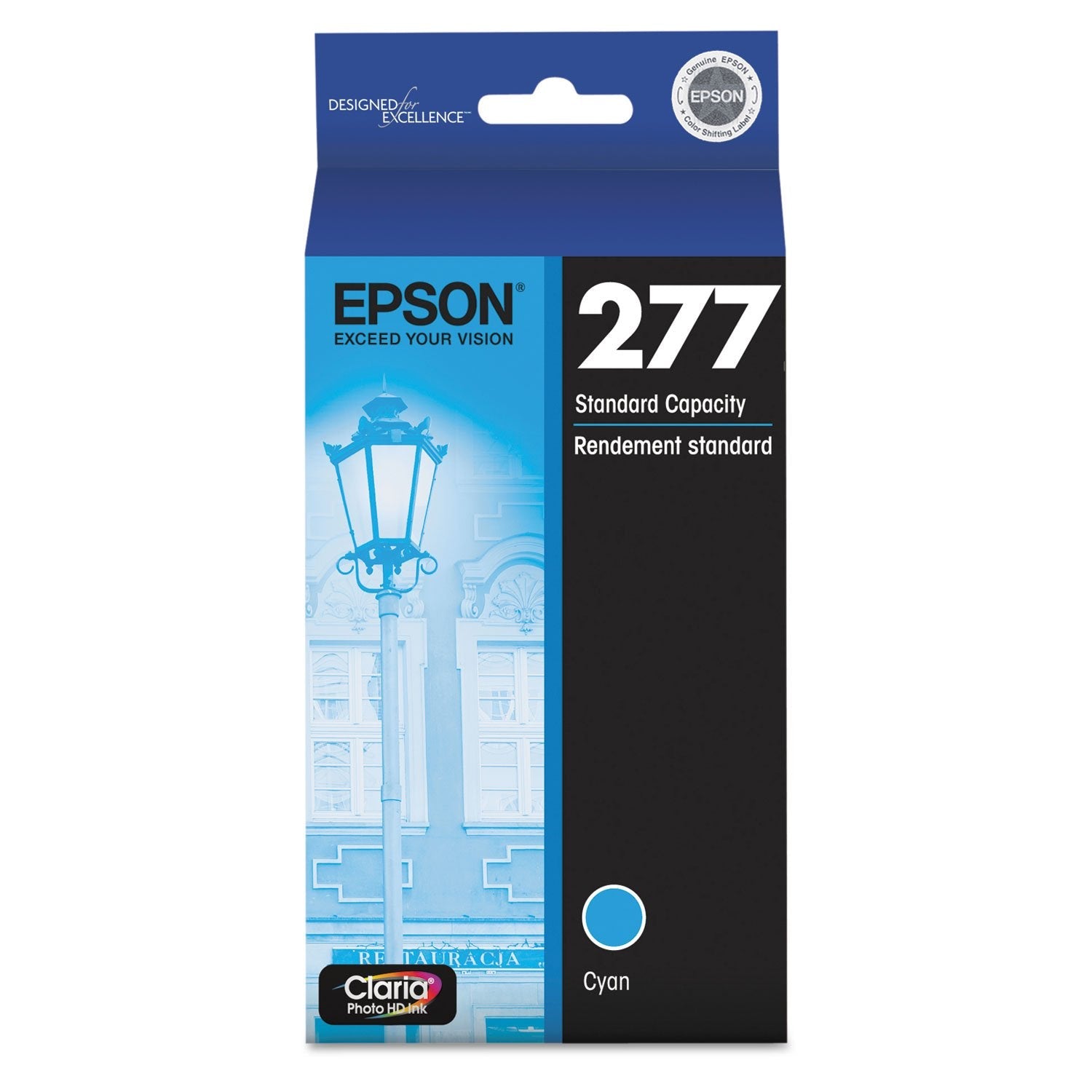 Absolute Toner Epson 277 Original Genuine OEM Light Cyan Ink Cartridge | T277520S Original Epson Cartridge