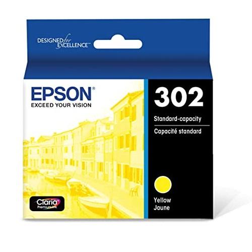 Absolute Toner Epson 302 Original Genuine OEM Yellow Ink Cartridge | T302420S Orignal Epson Cartridges