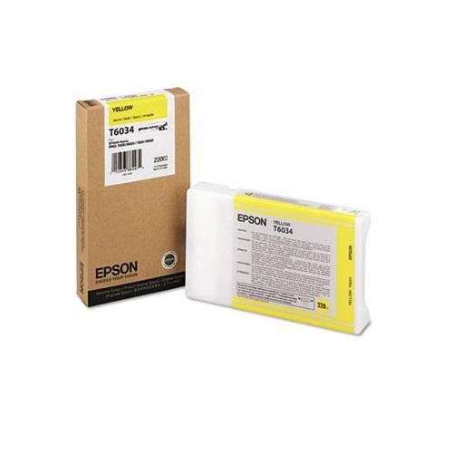 Absolute Toner Genuine OEM Original T603400 EPSON Ultrachrome Yellow Cartridge Original Epson Cartridges