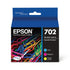 Absolute Toner Epson 702 Original Genuine OEM Tri Color Ink Cartridges | T702520S Original Epson Cartridge